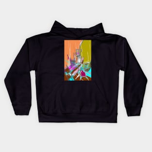 Abstract thoughts Kids Hoodie